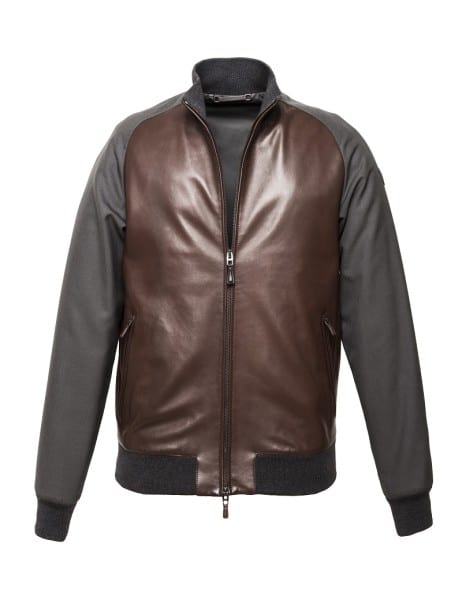 EZ CAPSULE COLLECTION SS16 MASERATI - LEATHER BLOUSON_F