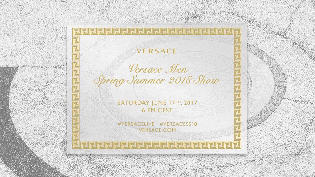 LIVESTREAM: Versace Spring/Summer 2018 Runway Show From Milan Fashion Week LIVESTREAM: Versace Spring/Summer 2018 Runway Show From Milan Fashion Week