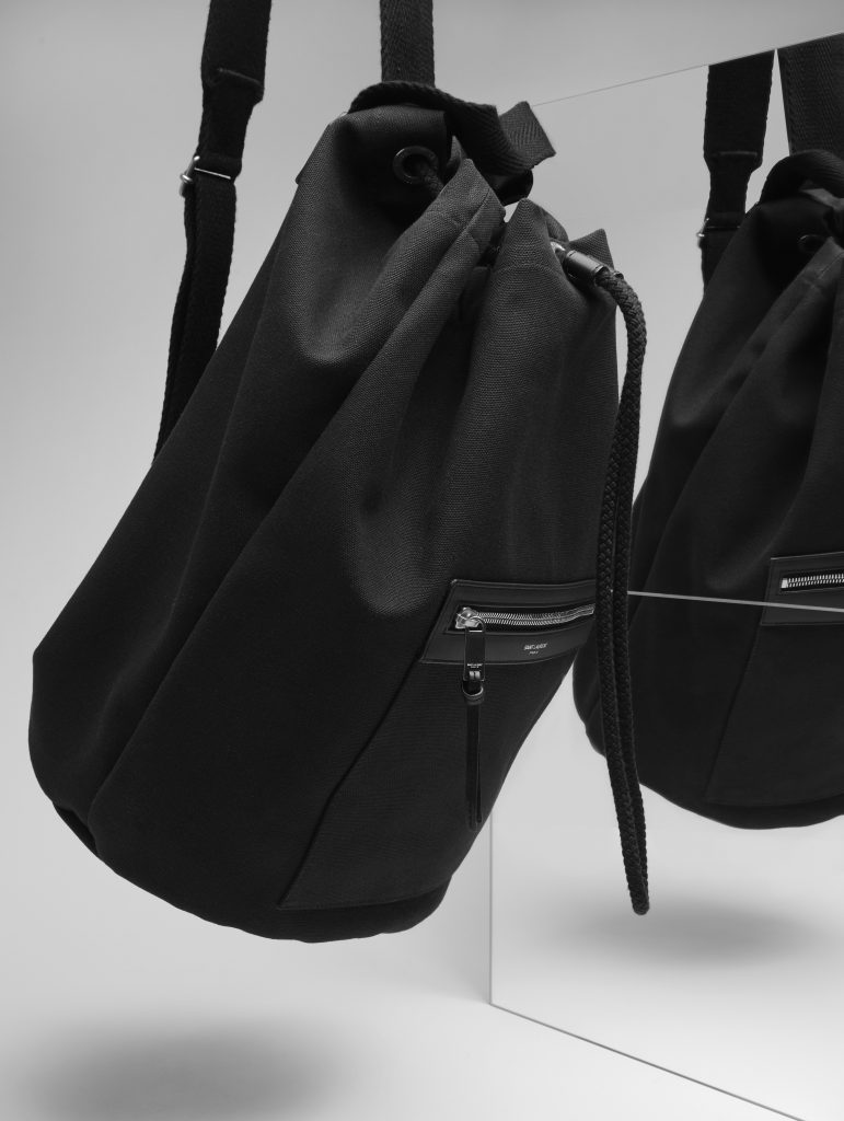 saint laurent city sailor canvas backpack