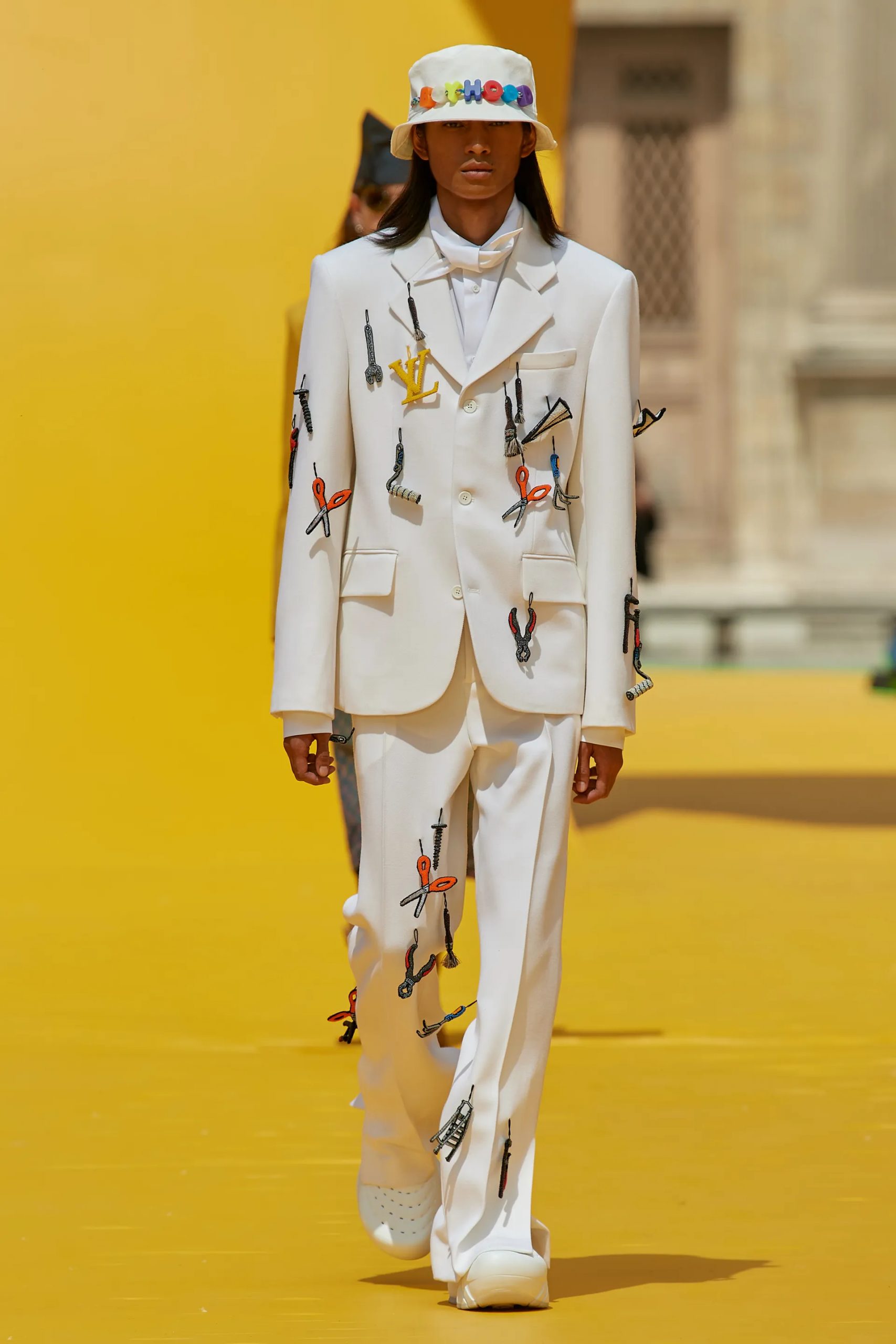 The Louis Vuitton Men's Spring Summer 2023 Show Uplifts by Upcycling