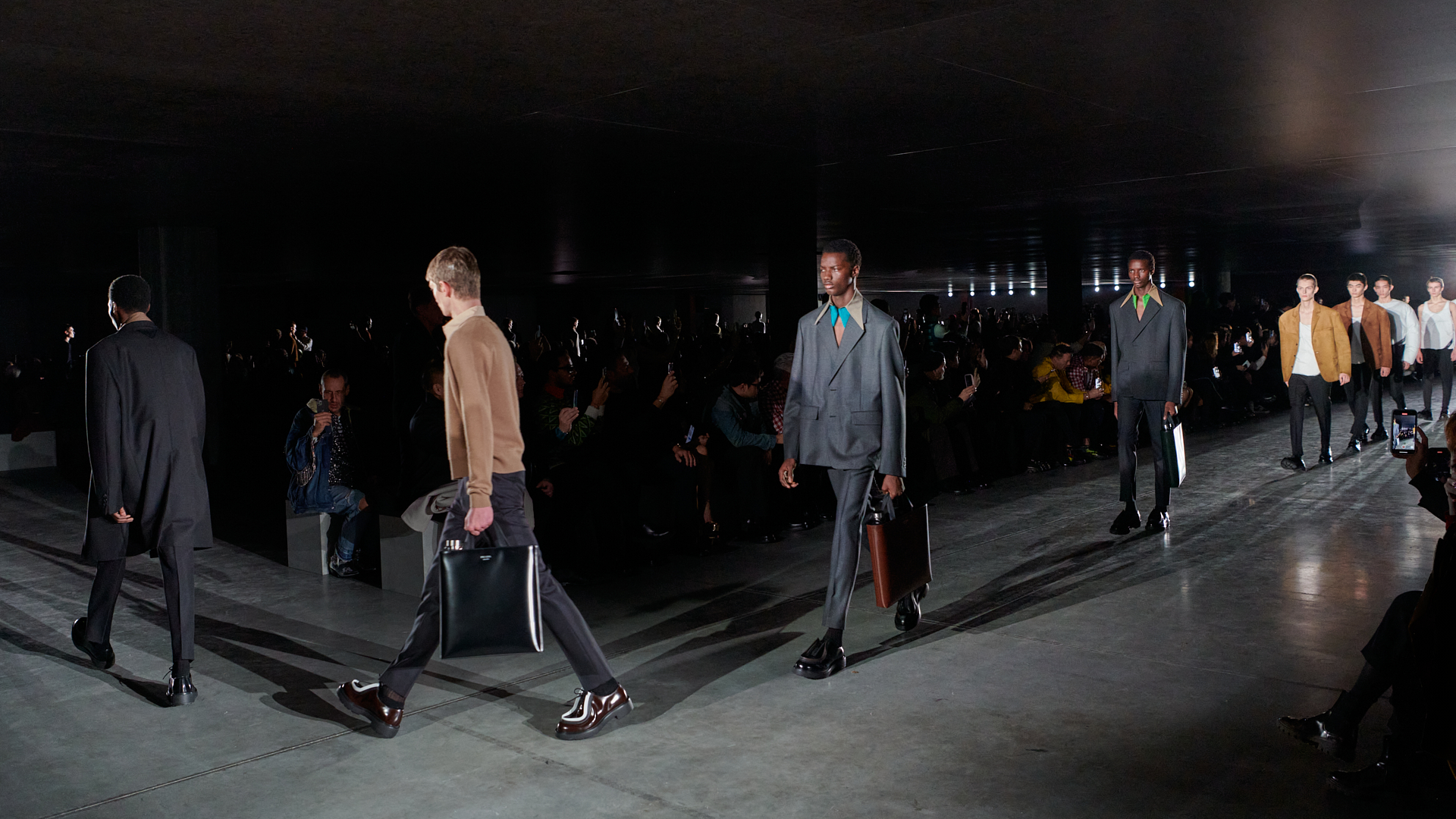 At Prada FW23, Muccia Prada and Raf Simons Opts For A Silent Shout 