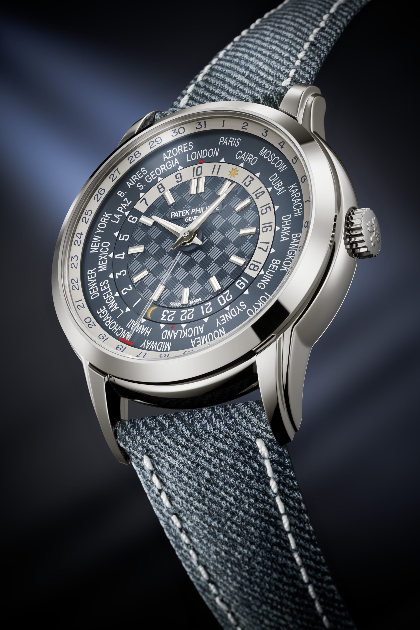 Patek Philippe Delights With the Golden Ellipse and World Time