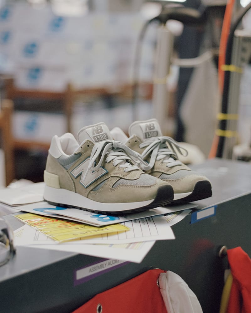 スニーカー New Balance PC 1300JP Gray Sneaker Politics